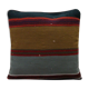 Handwoven traditional kilim blue cushion cover 42x42cm