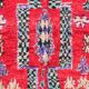 Tapis Vintage Rouge Berbère - 318 x 147 cm