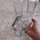Set 4 Baccarat crystal whisky carafes. Rare Vologne model, created in 1995.