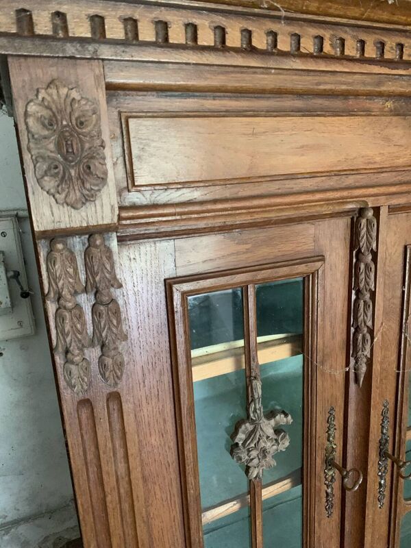 Super buffet style henri 2 en bois sculpté vers 1900