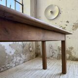 Walnut farmhouse table 2.10m from the 50s