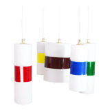 Chandelier with vintage suspensions