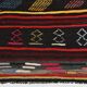 Burgundy Red Modern Pattern Kilim Rug, 162x313Cm
