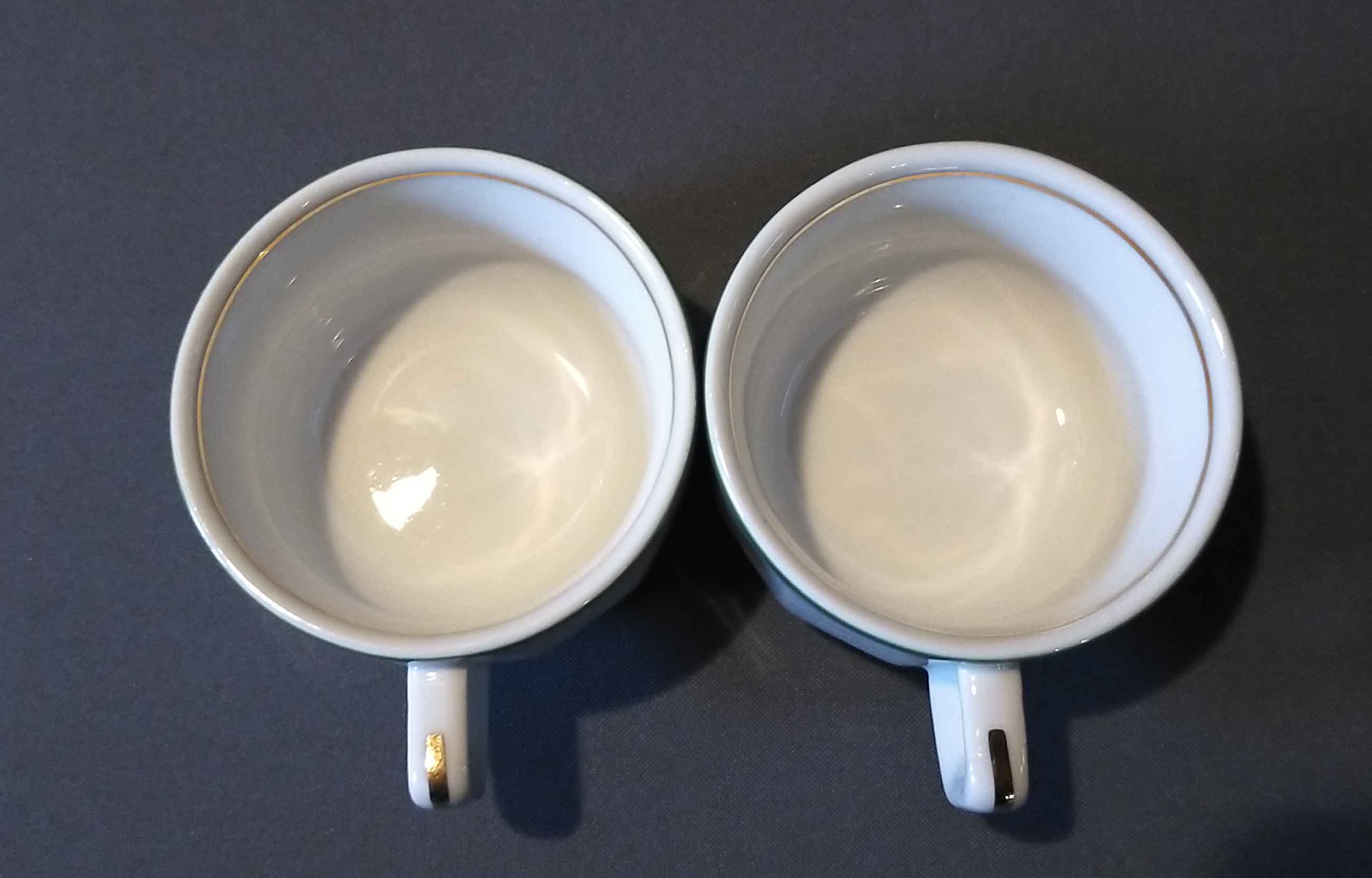 Mismatched set of 7 antique cups