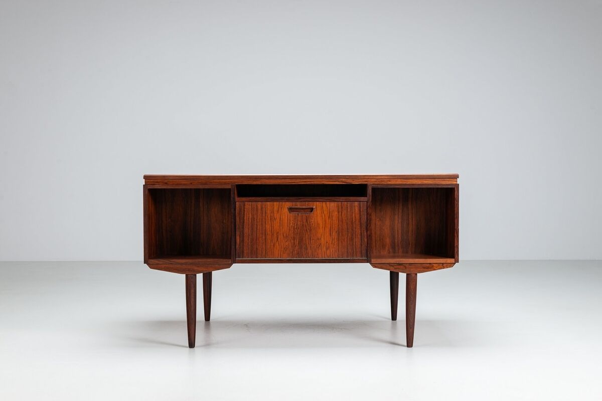 J. Svendstrup writing desk in rosewood A.P. Mobler Denmark 1960