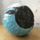Artisan cracked earth vase