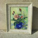 Painting flowers