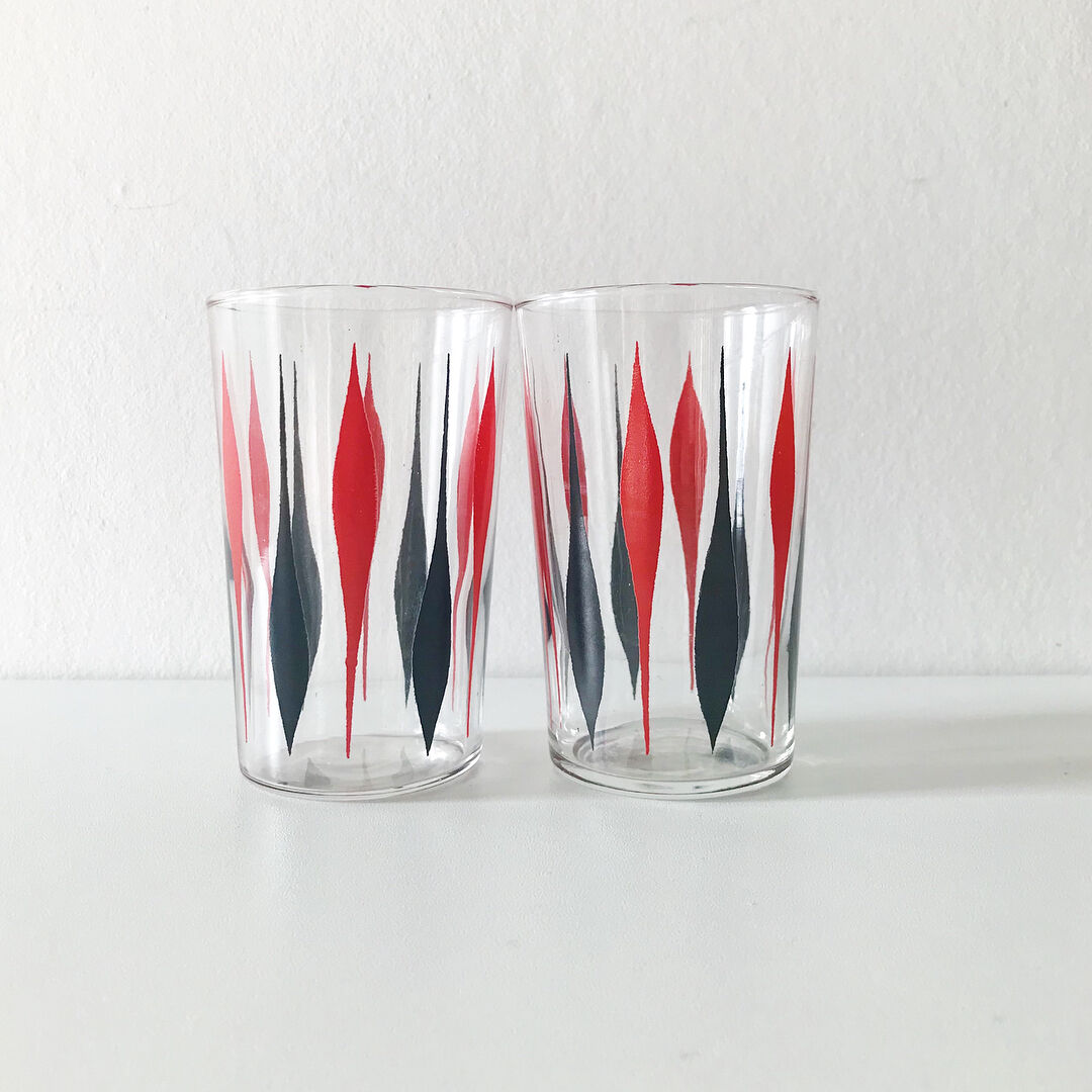 Lot of 10 60s graphic lenses