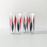 Lot of 10 60s graphic lenses