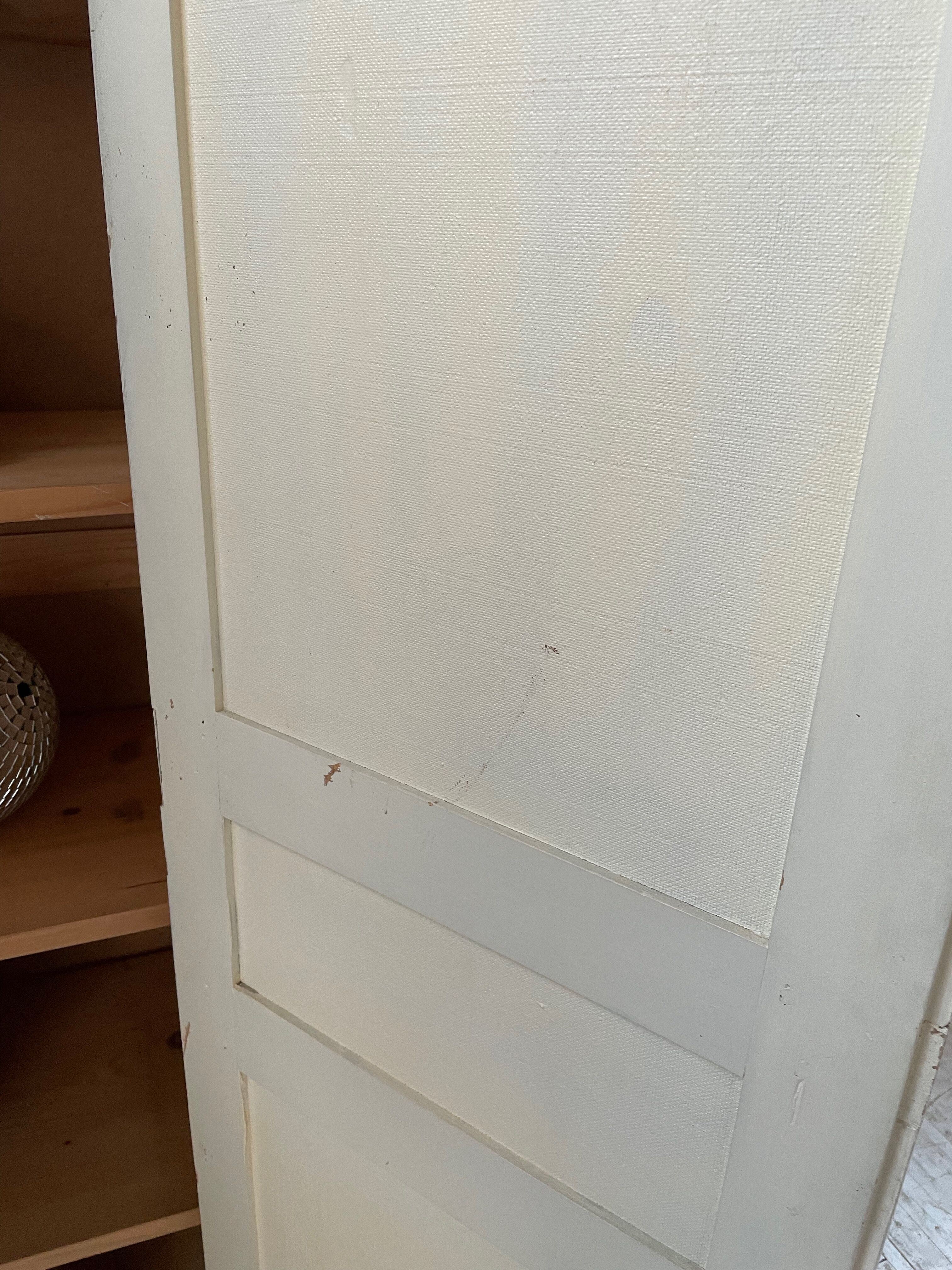 White cutter cabinet