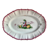 Dish Luneville XIXth