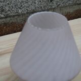 Vintage opal glass lamp – Murano style