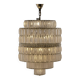 Tiered Crystal Chandelier, 1960s, Czechoslovakia