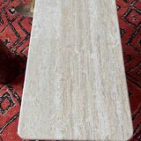 Vintage travertine coffee table