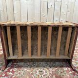 Banquette, canapé 2 places, époque Art Déco