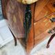 Bedside in Louis XV style marquetry