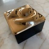 Bronze and lacquer box by Monique Gerber