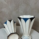 Pair of Longwy vases