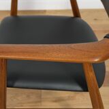 Mid century Teak Dining Chairs Model GM11 by Svend Åge Eriksen for Glostrup, 1950s, Set of 6