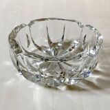 Large Saint Louis crystal ashtray or pocket emptier, ambassador model