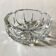 Large Saint Louis crystal ashtray or pocket emptier, ambassador model