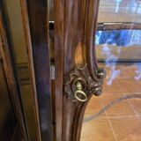 Dutch mahogany display case