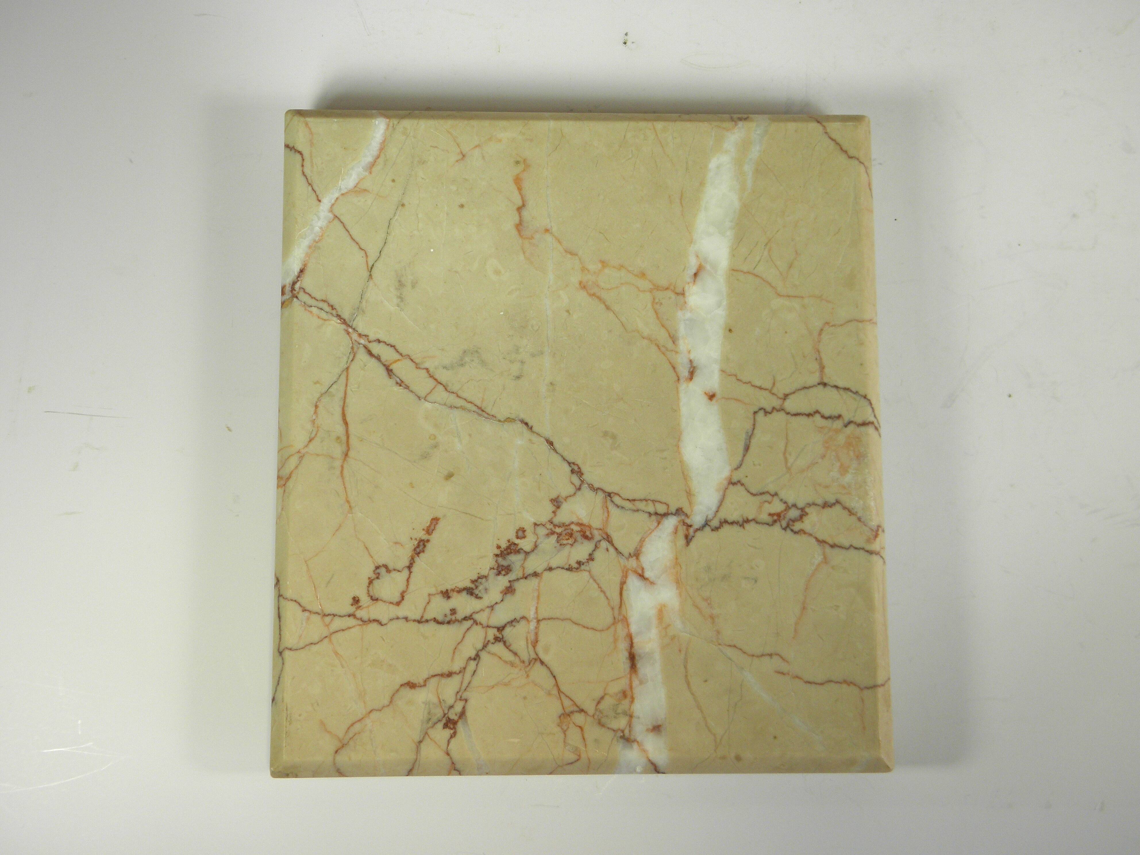 Marble trivet 20 x 20 cm