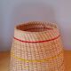 60s rattan lampshade