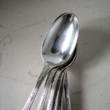 Lot of 6 small silver spoons Christofle