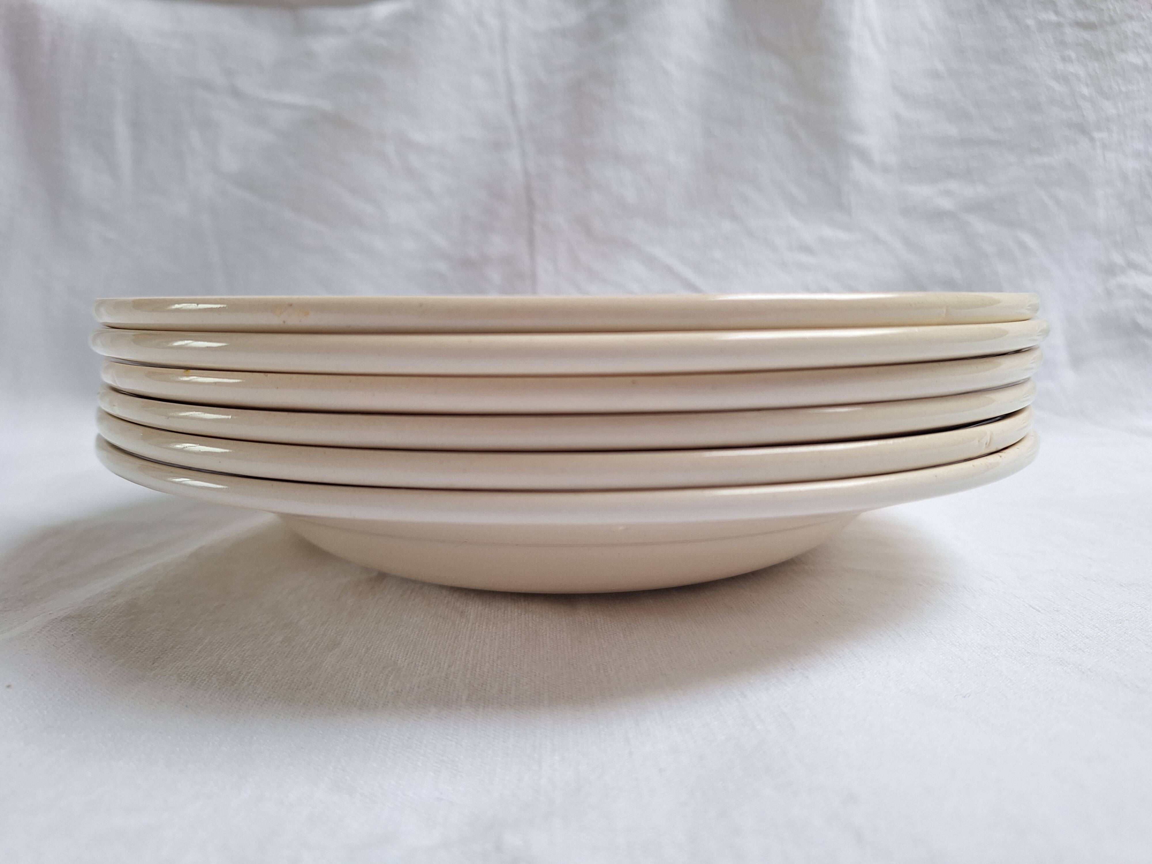 Vintage ADP soup plates