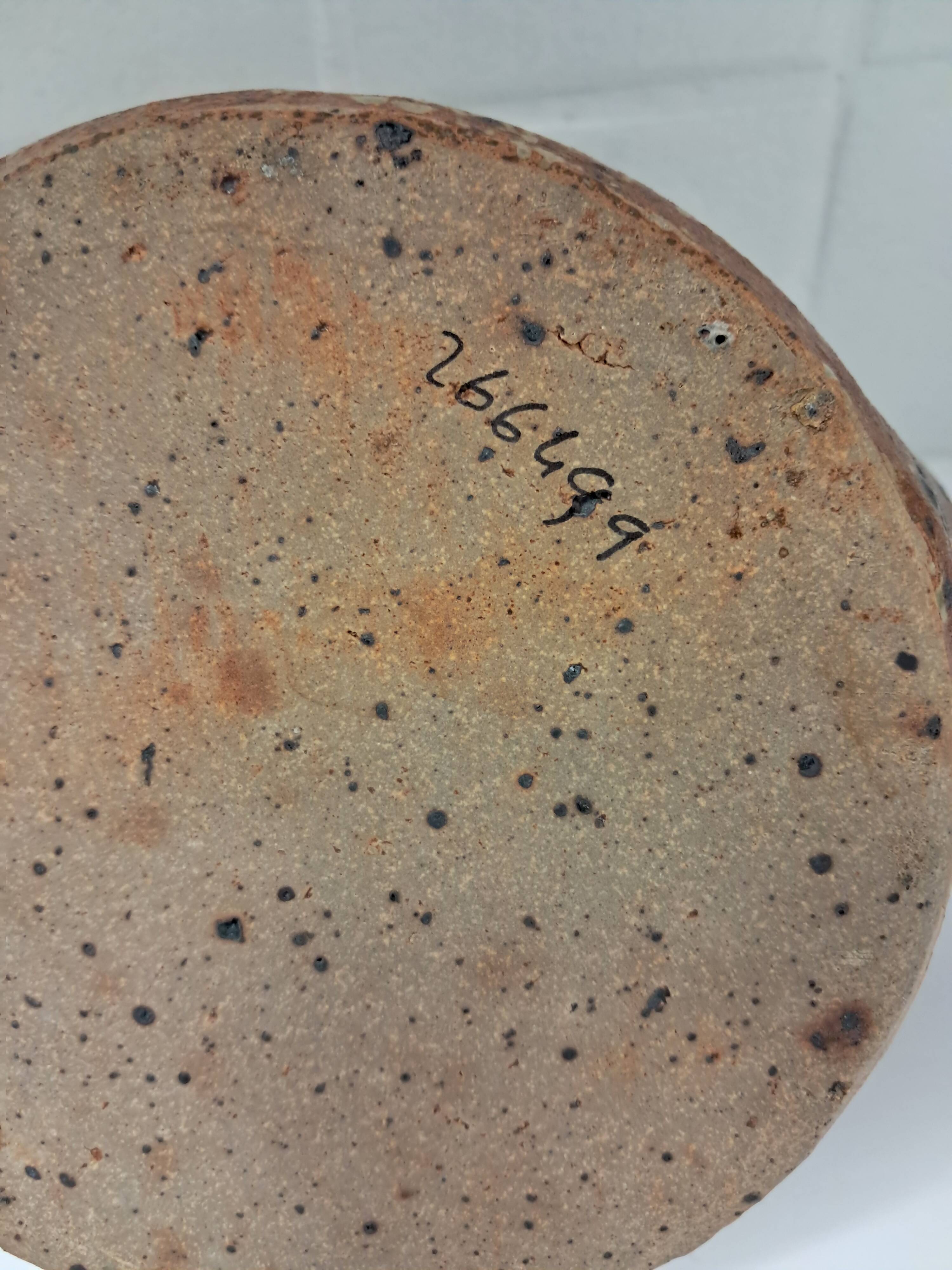 Pyrite stone teapot. 1960s. Numbered.