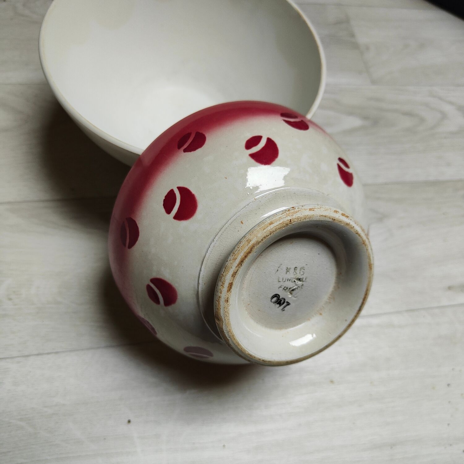 Old bowl K&G Lunéville