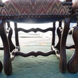 6 chaises tapisées de style