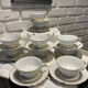 Tasses et sous tasses bernardaud limoges
