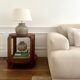 Round Art Deco side table