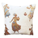 African Pottery Women Jacquard Cushion, Figural Woven Pillow Cover