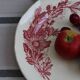 Ceramic serving dish made of ironstone