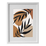 Framed painting