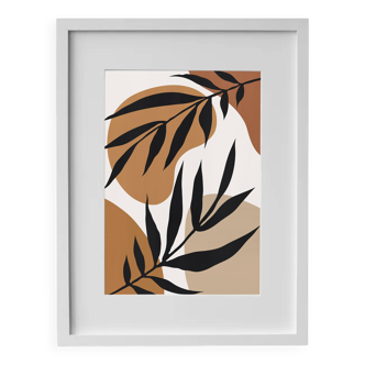 Framed painting