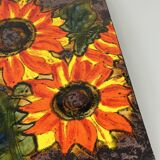 1960s/70s Wall Picture Wall Plate Ceramic Ruscha Hand-Painted Number 769