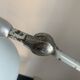 Vintage 1950s industrial reading lamp Jumo GS2 mouse - 70 cm