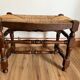 Straw bench