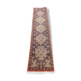 Tapis de couloir iran bidjar ancien 232 x 50  cm