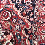 Old hand made Bakhtiar Persian wool rug 212 x 325 cm