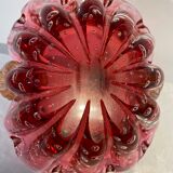 Vintage murano glass basket