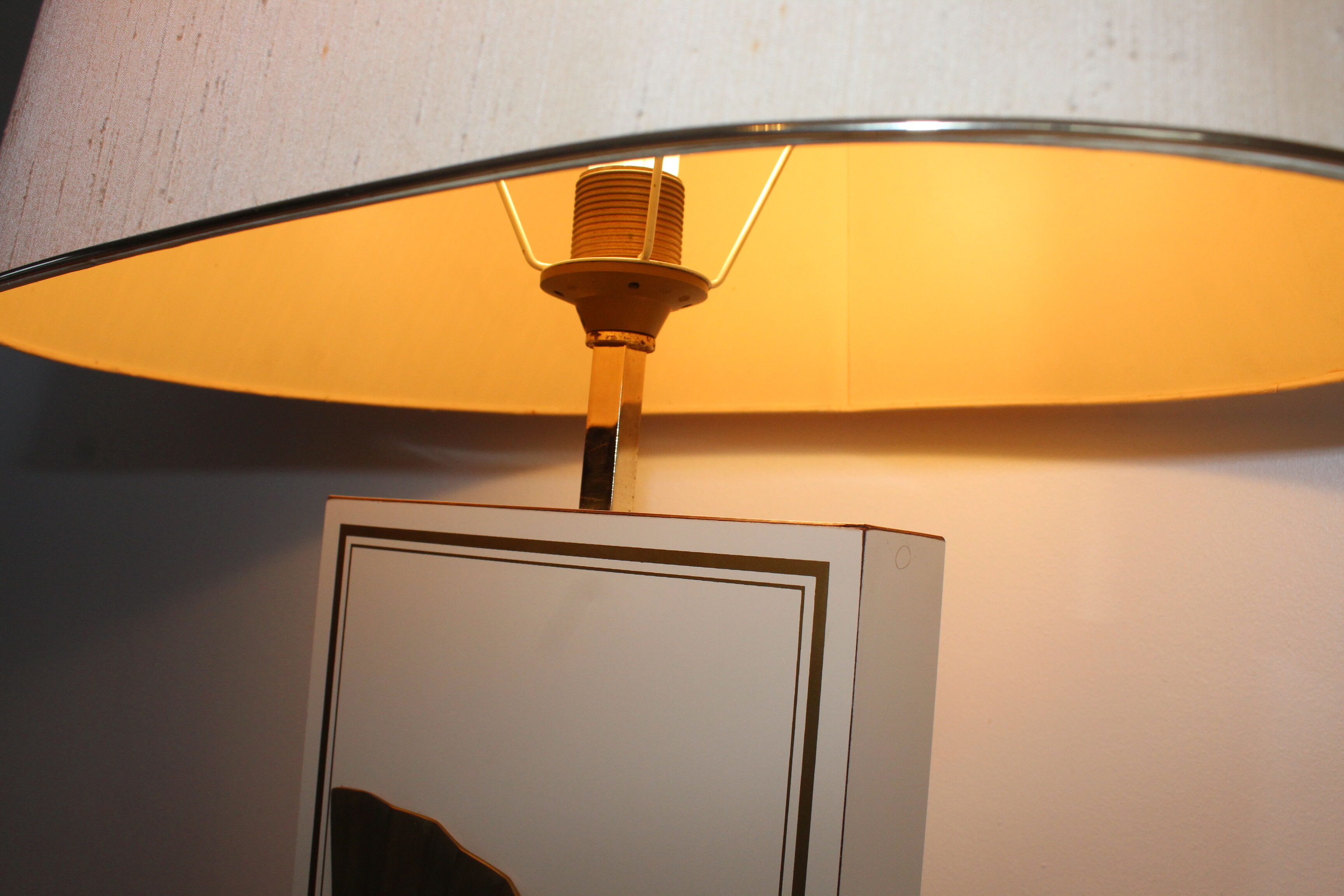 Ancienne lampe de salon design