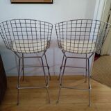 Pair of high chairs bertoia