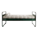 French Mid Century Jean Prouvé "No 17 / Fabert" Aluminum Daybed, 1930s