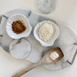 Vintage marble serving top