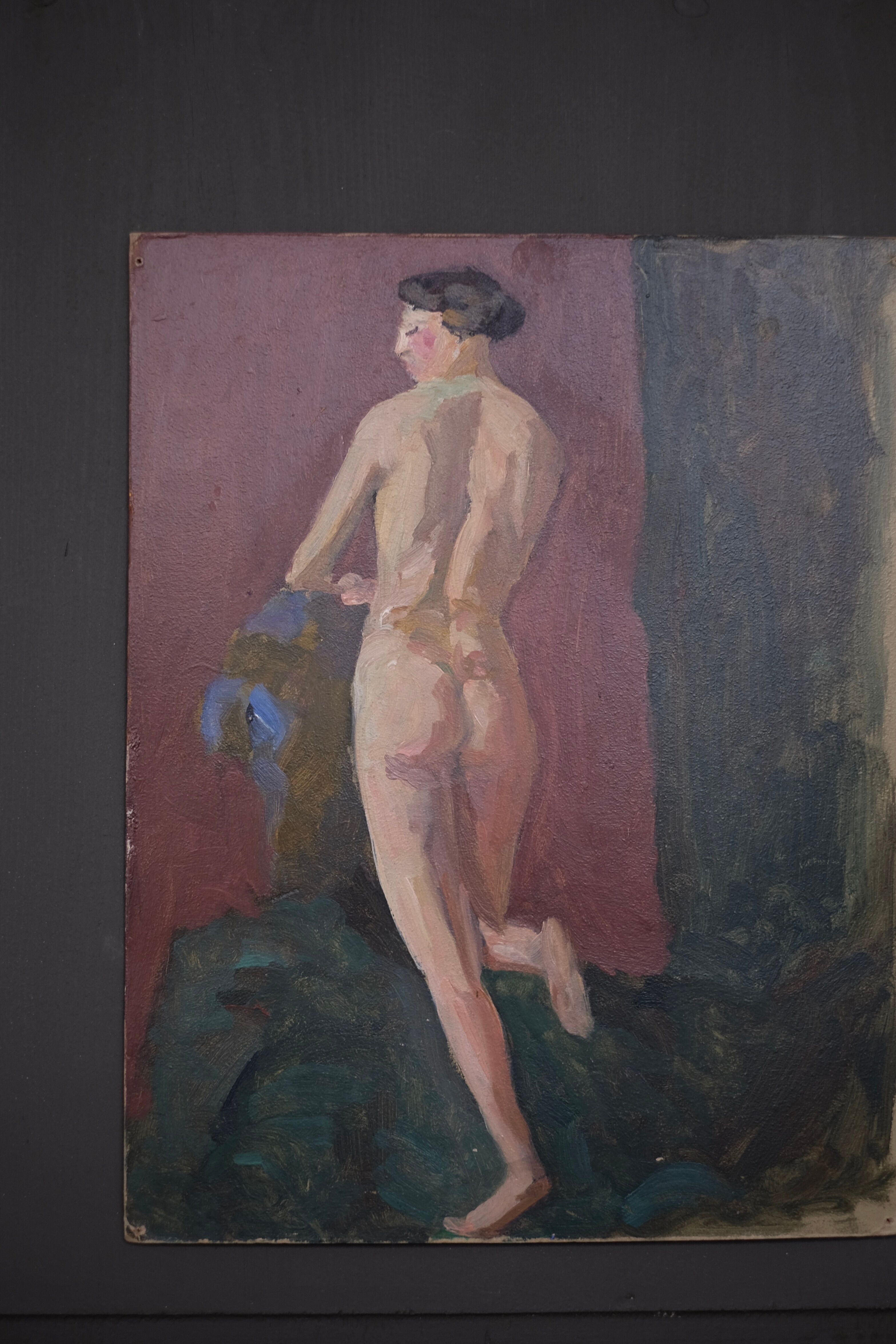 Double-sided female nude painting N°2